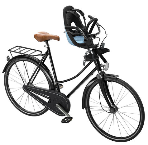 Kinderzitje voor Thule Yepp Nexxt Mini inclusief Mini SlimFit adapter - aquamarine blue