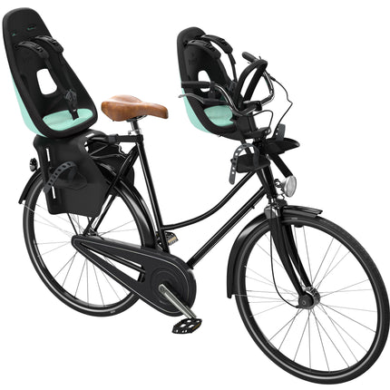 Kinderzitje voor Thule Yepp Nexxt Mini inclusief Mini SlimFit adapter - aquamarine blue