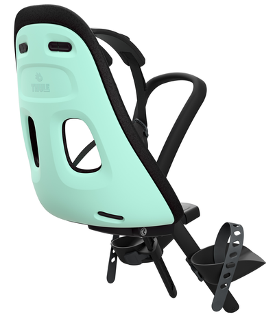 Kinderzitje voor Thule Yepp Nexxt Mini inclusief Mini SlimFit adapter - mint green
