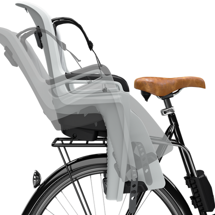 Kinderzitje achter Thule Ride Along 2 voor framebevestiging - light grey - afbeelding 2