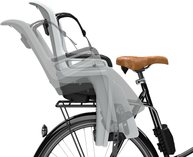 Kinderzitje achter Thule Ride Along 2 voor framebevestiging - light grey - afbeelding 2