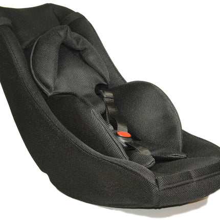 Babyschaal voor uw bakfiets/fietskar Melia MPlus 4S Plus - geschikt voor baby's van 0 tot 9 maanden - zwart
