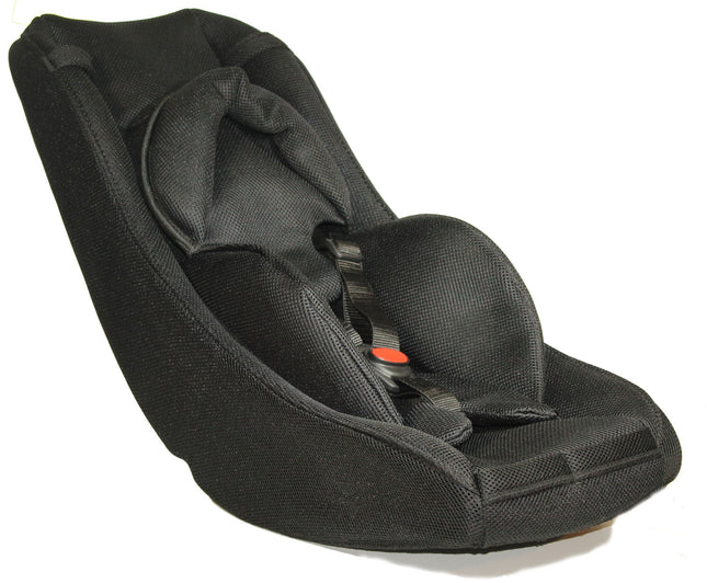 Babyschaal voor uw bakfiets/fietskar Melia MPlus 4S Plus - geschikt voor baby's van 0 tot 9 maanden - zwart