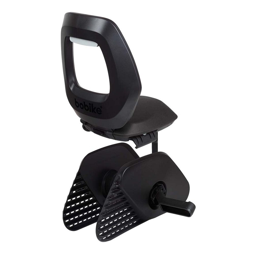 Kinderzitje achter Bobike One Junior black - dragermontage