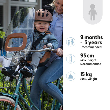 Kinderzitje voor Bobike One Mini - mighty mustard - afbeelding 6