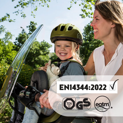 Kinderzitje voor Bobike One Mini - mighty mustard - afbeelding 8