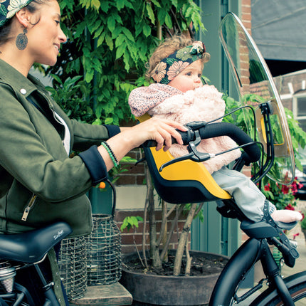 Kinderzitje voor Bobike One Mini - mighty mustard - afbeelding 9