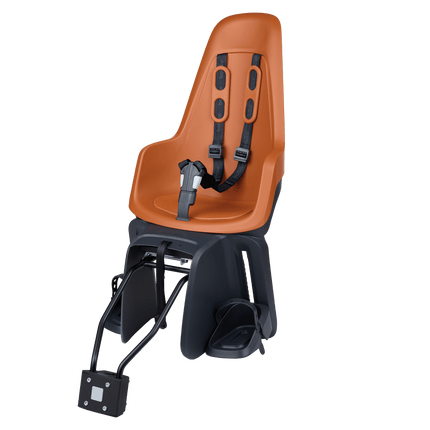 Kinderzitje achter Bobike One Maxi 1P & EB-D met frame- en dragerbevestiging - chocolate brown