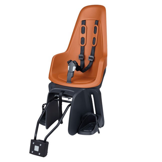 Kinderzitje achter Bobike One Maxi 1P & EB-D met frame- en dragerbevestiging - chocolate brown