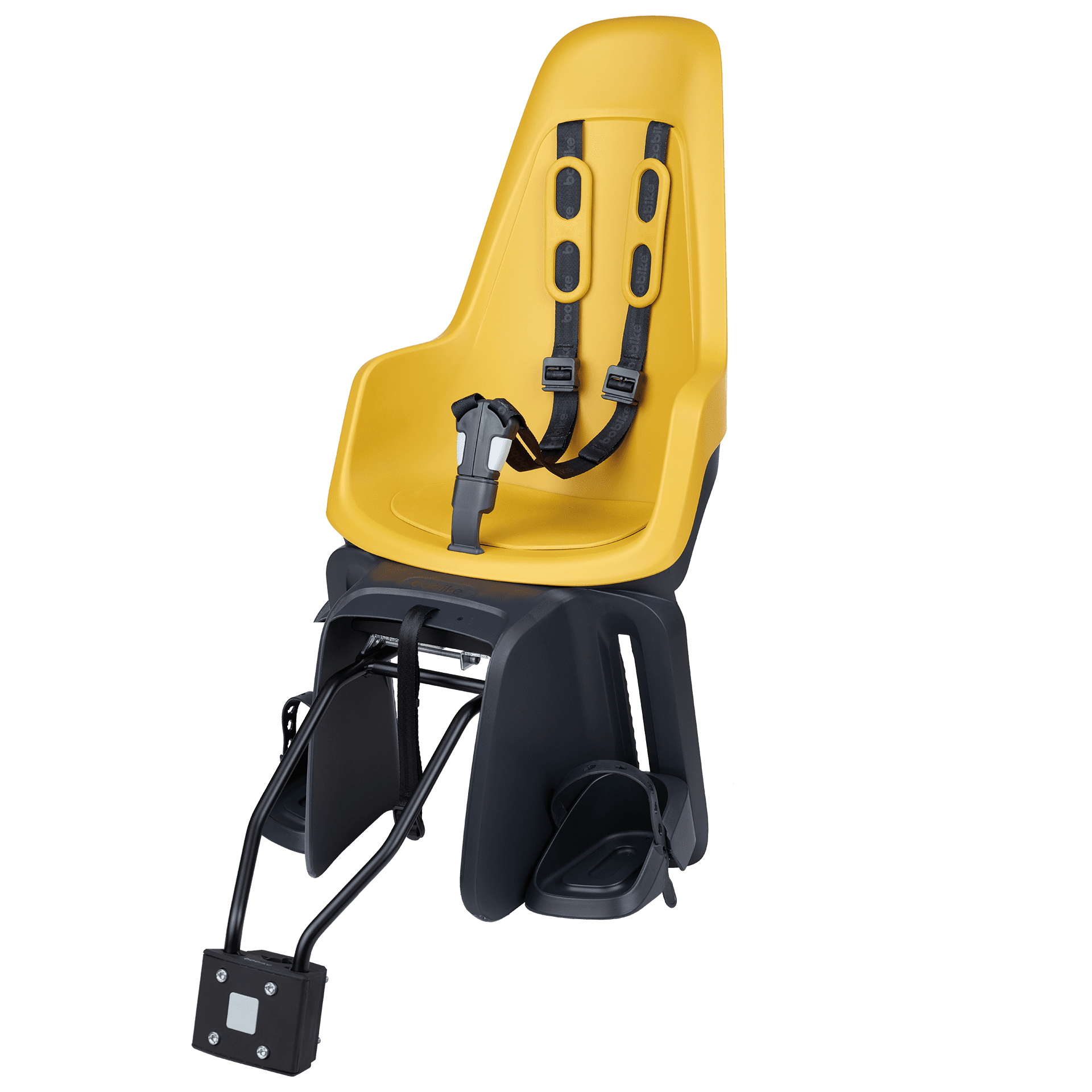 Kinderzitje achter Bobike One Maxi 1P & EB-D met frame- en dragerbevestiging - olive green