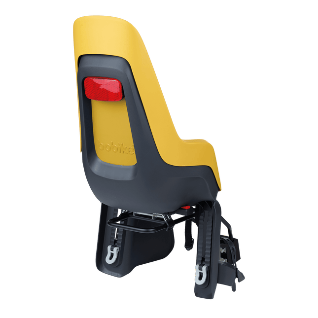 Kinderzitje achter Bobike One Maxi 1P & EB-D met frame- en dragerbevestiging - mighty mustard - afbeelding 2