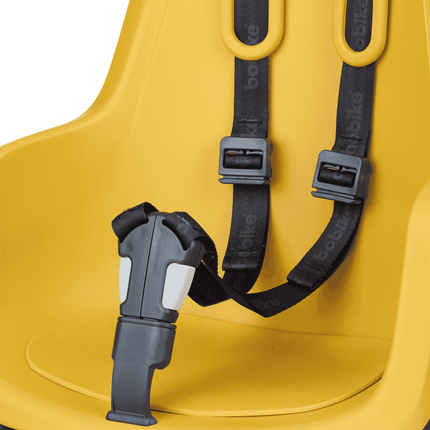Kinderzitje achter Bobike One Maxi 1P & EB-D met frame- en dragerbevestiging - mighty mustard - afbeelding 3