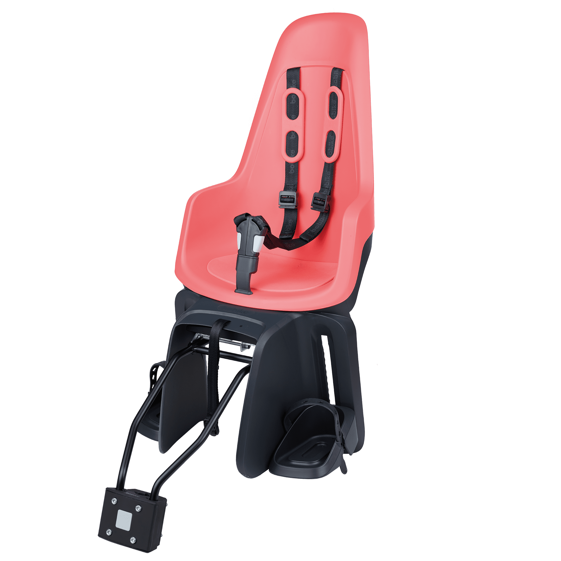 Kinderzitje achter Bobike One Maxi 1P & EB-D met frame- en dragerbevestiging - olive green