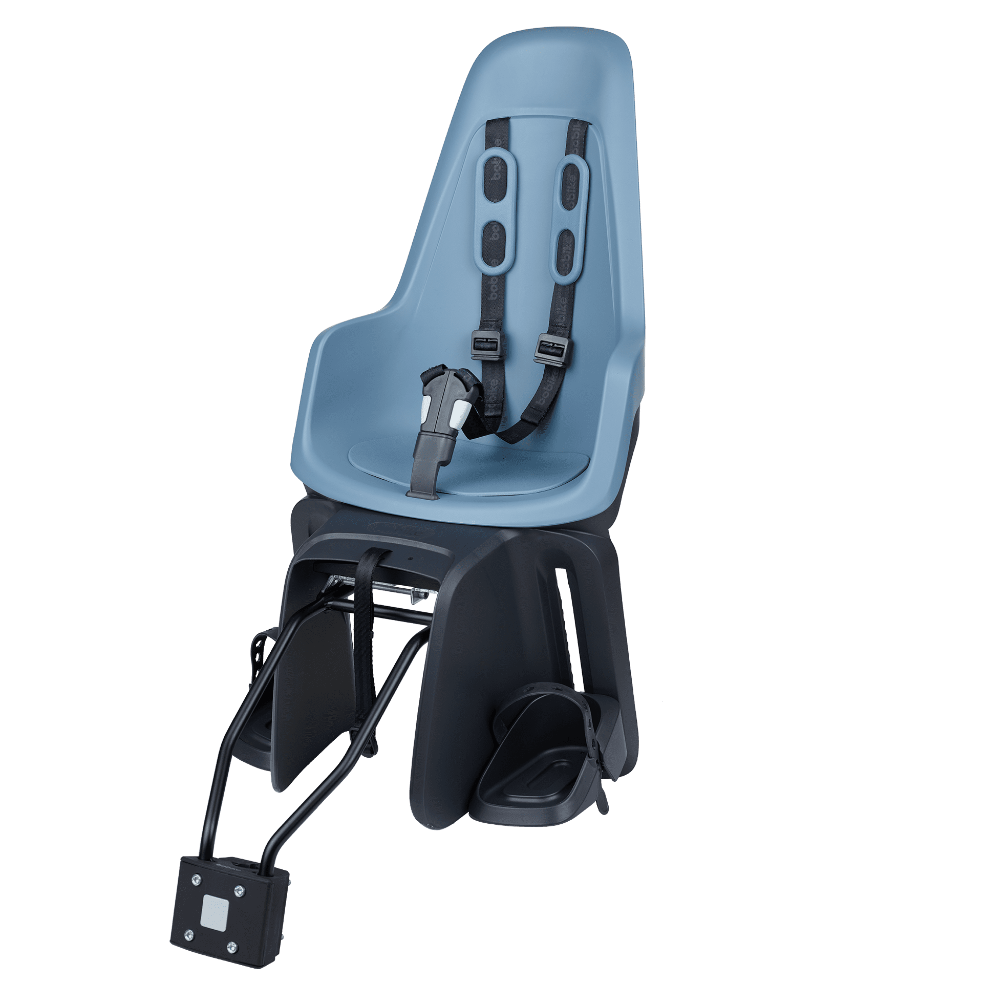 Kinderzitje achter Bobike One Maxi 1P & EB-D met frame- en dragerbevestiging - olive green