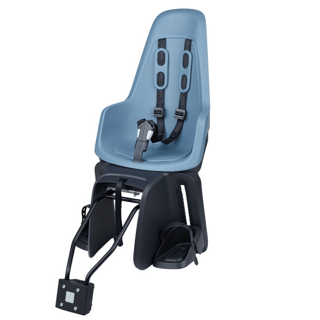 Kinderzitje achter Bobike One Maxi 1P & EB-D met frame- en dragerbevestiging - citadel blue