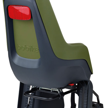 Kinderzitje achter Bobike One Maxi 1P met framebevestiging - olive green - afbeelding 2