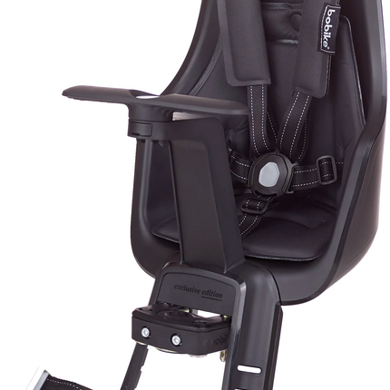 Kinderzitje voor Bobike Exclusive mini Plus stuurmontage - zwart