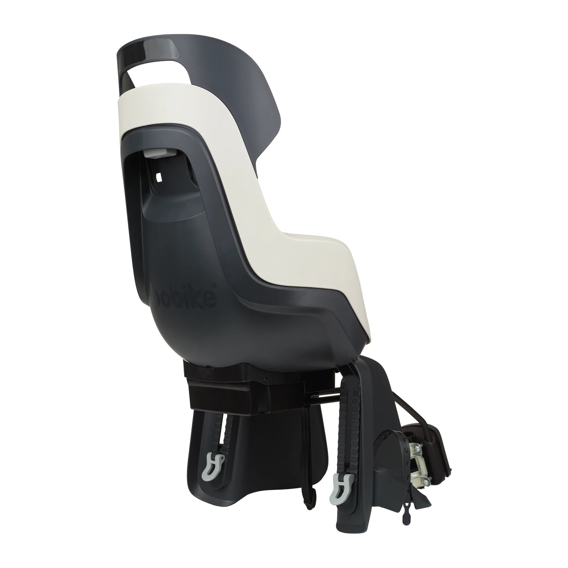 Kinderzitje achter Bobike GO Maxi met slaapstand - framebevestiging (FF) - vanilla cup cake