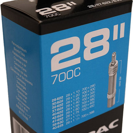 fiets binnenband - Impac 27/28 X 1.10/1.75(28/47-622/635) Dv 40 Mm
