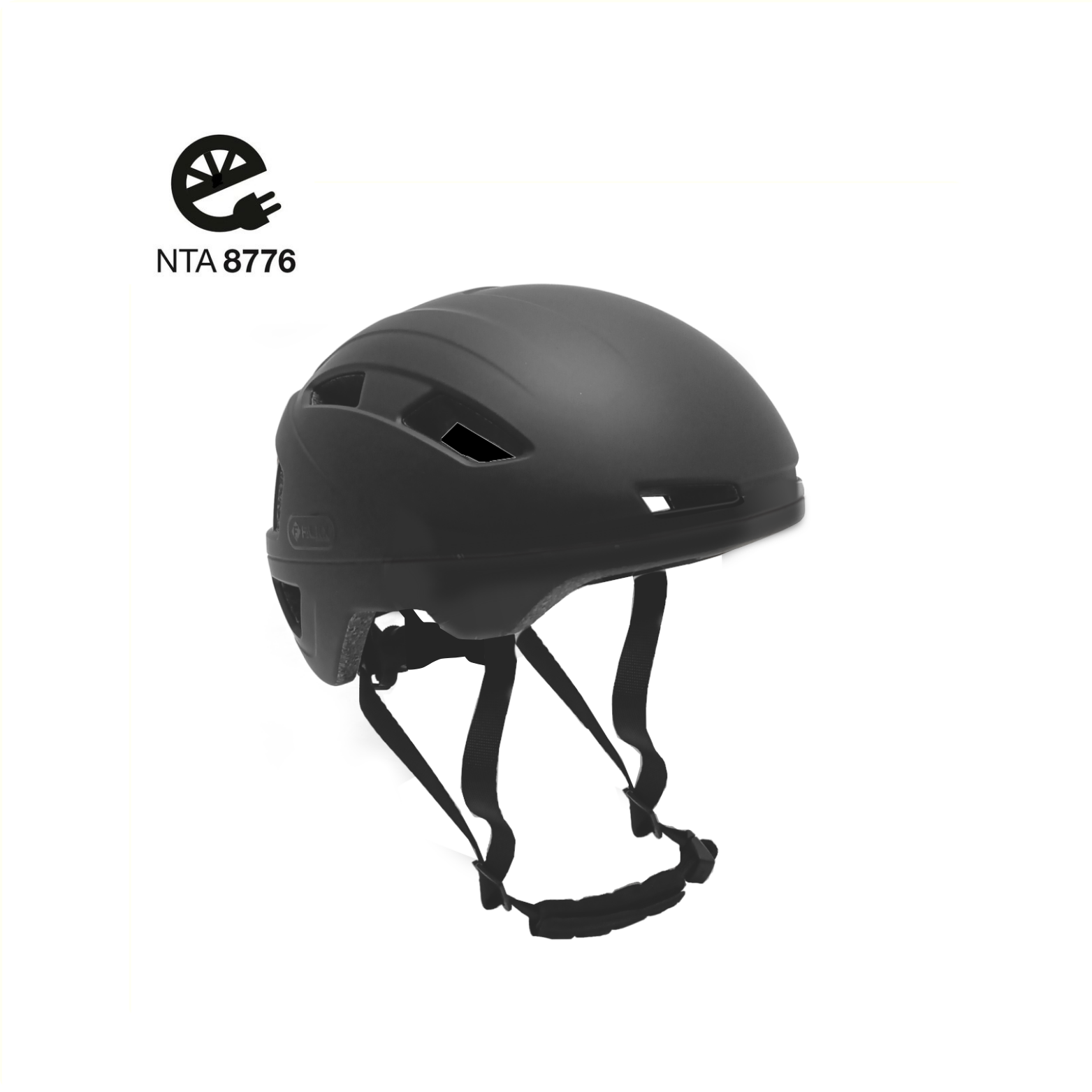 FD0102D Falkx Helm XL mat zwart