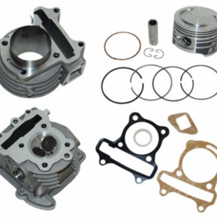 cylinder with head Naraku fast 52.4mm sco China 4t, sco gy6 nk100.52