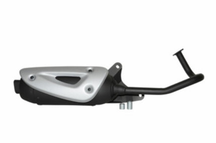 échappement tecno standard model straight (made in EU) 12 pouces noir sco china 4t, sco gy6