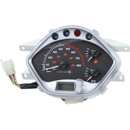 km counter euro-2 round headlight BTC Riva, GTS Toscana, China LX/Napoli, VX50