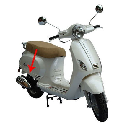 side skirt side panel right white china lx/napoli, vx50