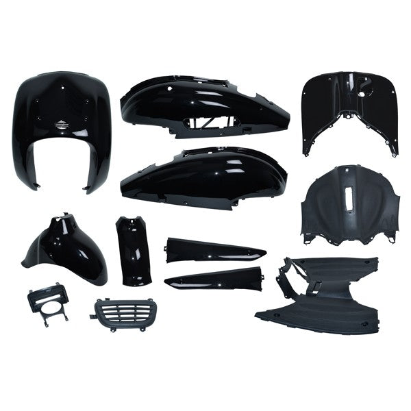 bodywork set Benzhou original black 12-piece China retro/Torino