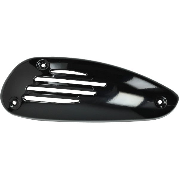 hitteschild DMP uitlaat zwart china lx/napoli, china vespa S, gts toscana, riva, sco gy6, vx50