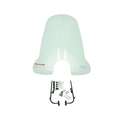 windscherm DMP met bevestigingsset hoog RST ronde koplamp helder china lx/napoli, gts toscana, riva, vx50