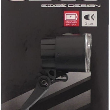 Koplamp Edge Urban Mini - 3 Lux - incl. batterijen