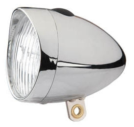 Koplamp Edge Retro 3 led aan/uit - incl. batterijen - chroom