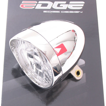 Koplamp Edge Retro 3 led aan/uit - incl. batterijen - chroom - afbeelding 2