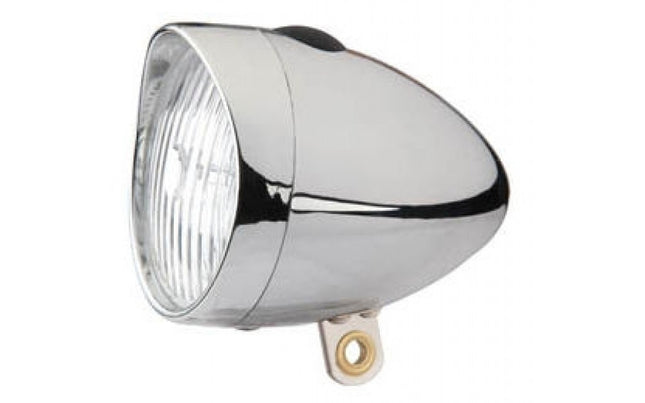 Koplamp Edge Retro 3 led aan/uit - incl. batterijen - chroom  (werkplaatsverpakking)