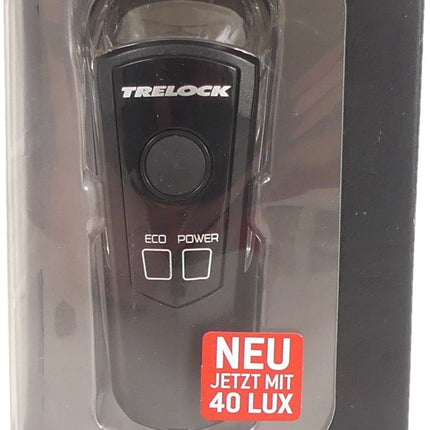 Koplamp Trelock LS460 I-Go Power 40 Accu - Usb - zwart