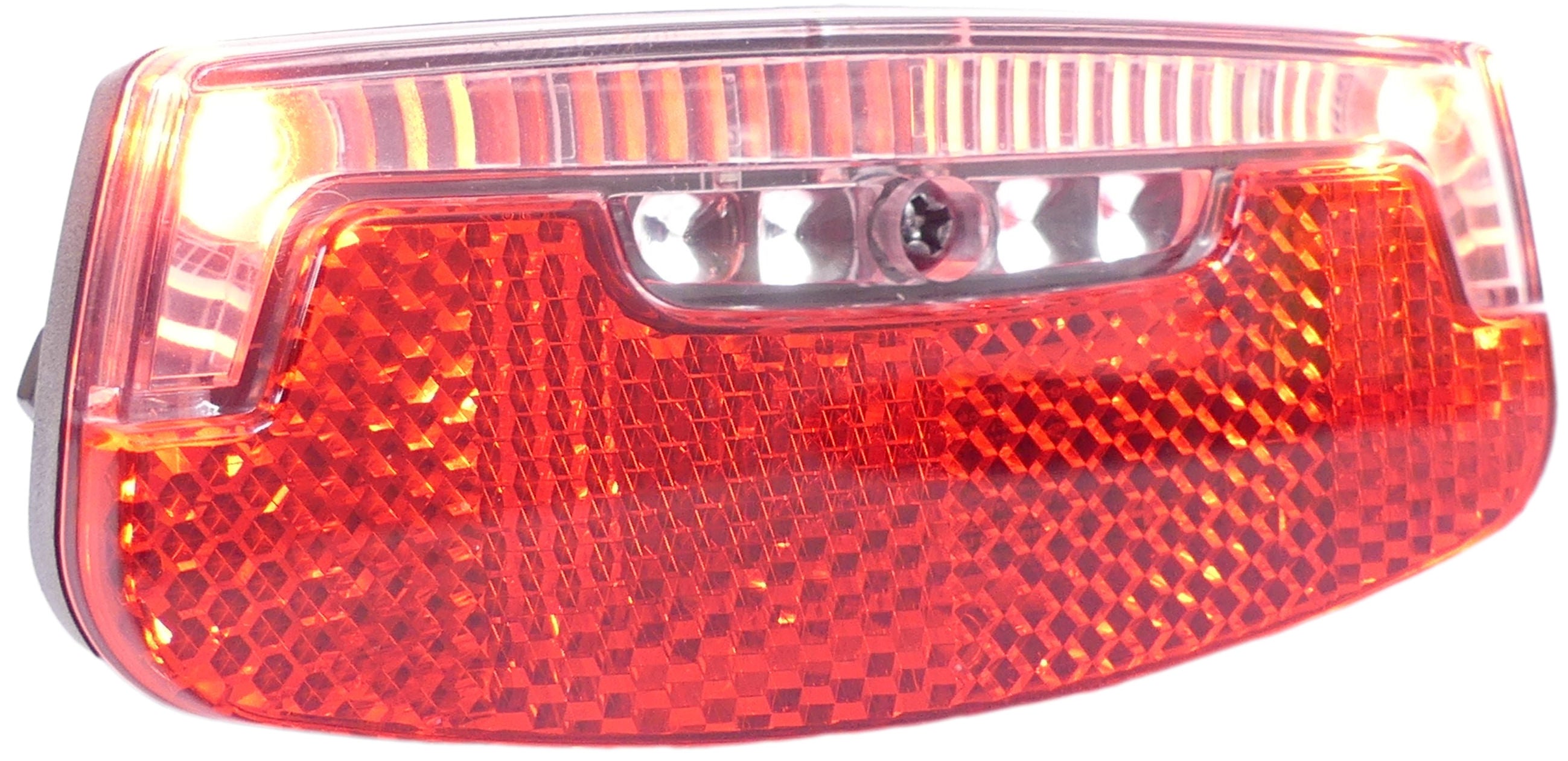Dragerachterlicht Edge Safe - Led - 80mm incl batterijen