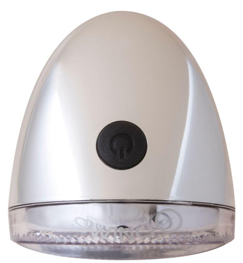 Koplamp Spanninga Swingo XDO LED met reflector en dynamo-aansluiting - chroom