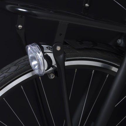 Koplamp Spanninga Swingo XDO LED met reflector en dynamo-aansluiting - chroom - afbeelding 2
