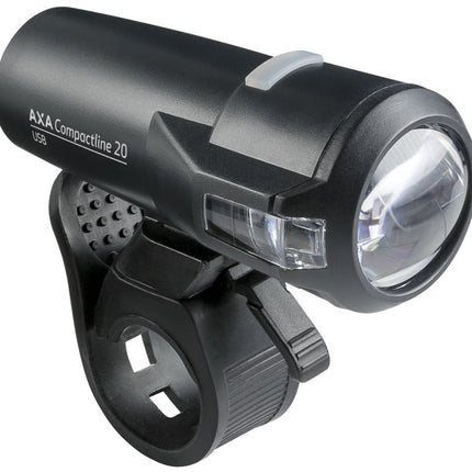 Koplamp Axa Compactline 20 USB oplaadbaar