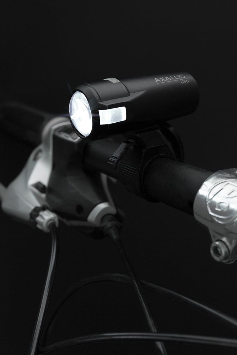 Koplamp Axa Compactline 35 USB oplaadbaar