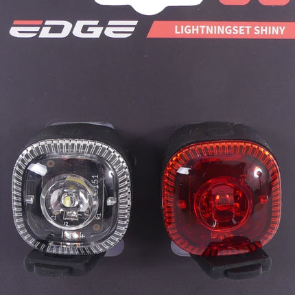 Verlichtingsset Edge Shiny - voor/achter