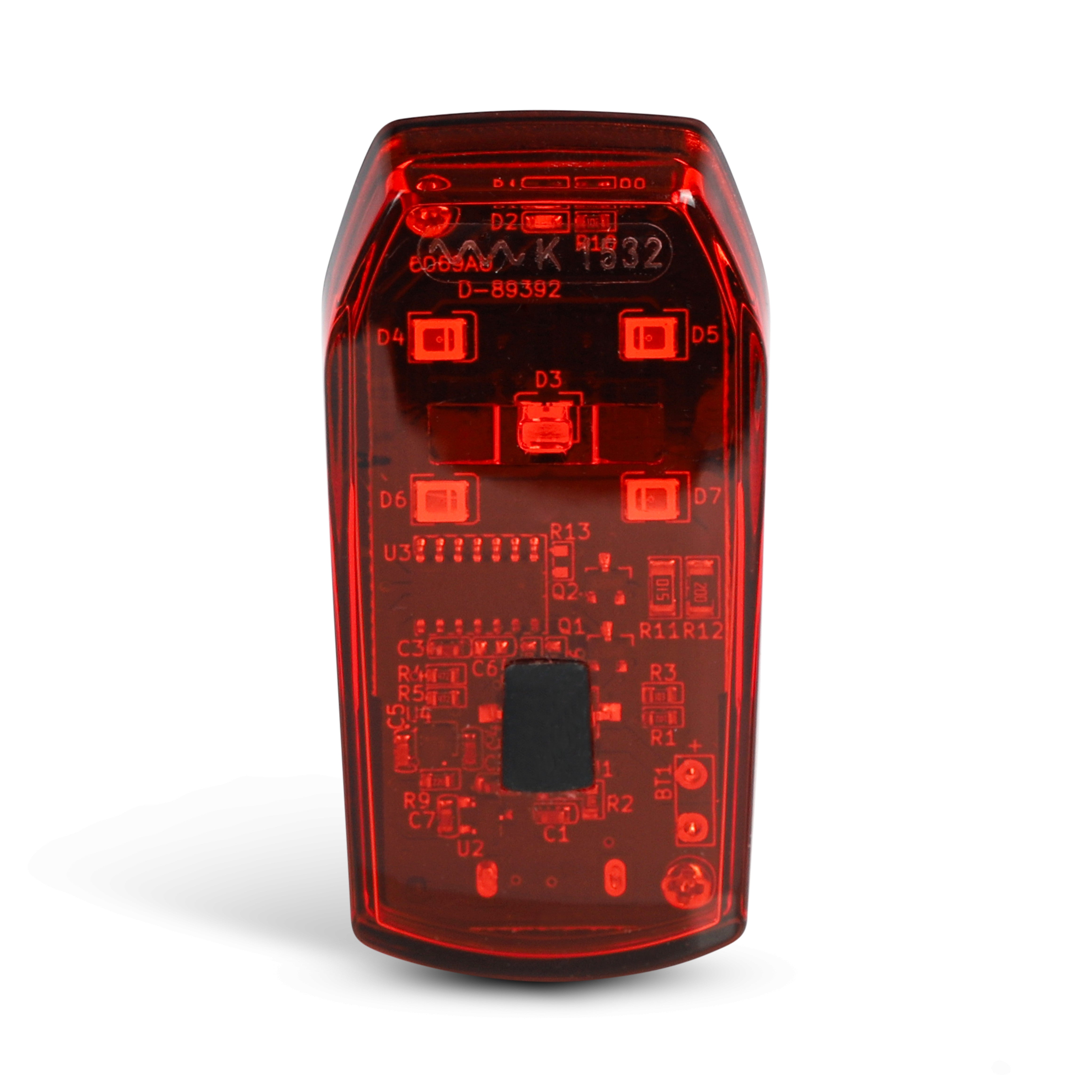 Verlichtingsset Edge Razor 60 Lux  - USB - StVZO goedgekeurd  (incl. remlichtfunctie)
