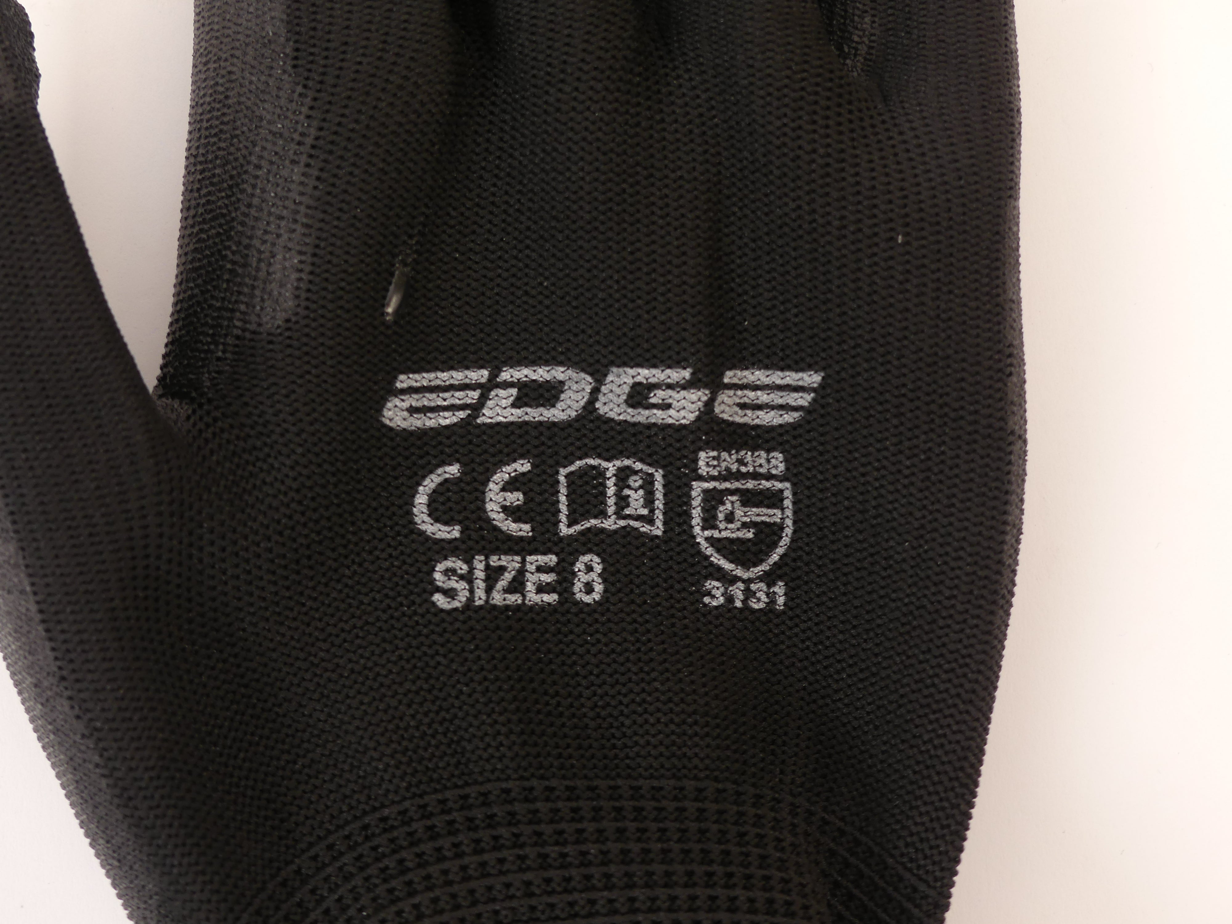 Werkplaatshandschoen Edge maat 8 - S