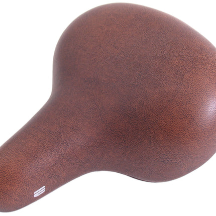 Selle de vélo Edge Urban - marron foncé mat (sur carte)