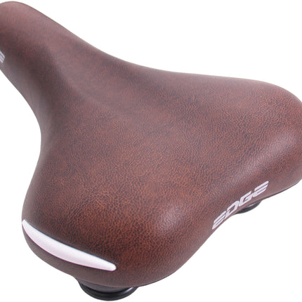 Selle de vélo Edge Liberto - Marron mat (sur carte)