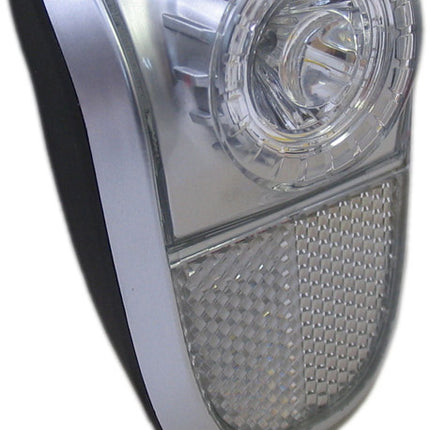 Koplamp Marwi Mobile 1 led - zwart/zilver (inclusief batterijen)