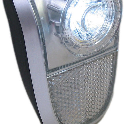 Koplamp Marwi Mobile 1 led - zwart/zilver (inclusief batterijen)