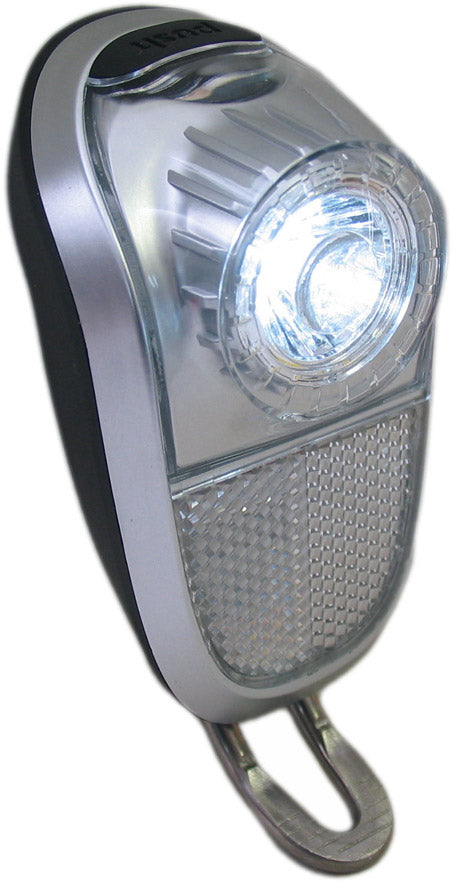 Koplamp Marwi Mobile 1 led - zwart/zilver (inclusief batterijen)