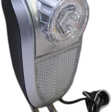 Koplamp Marwi Mobile led - zwart/zilver (naafdynamo)